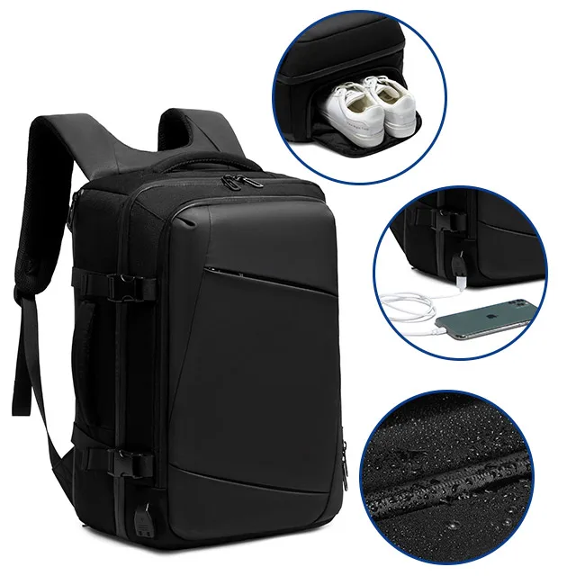 Laptop Travel Backpacks Business Backpack Multifunctional Multi-layer Male Waterproof  Mochila Large Capacity Travel Backpack
