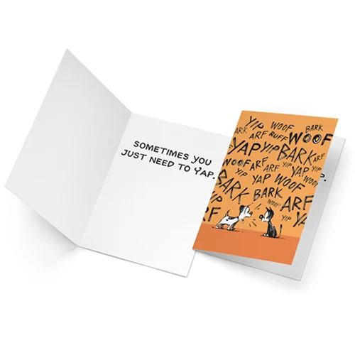 Сертифицированная фабрика FSC/Sedex, печать на заказ, низкий минимальный заказ, подарок, спасибо, карточка из крафт-бумаги