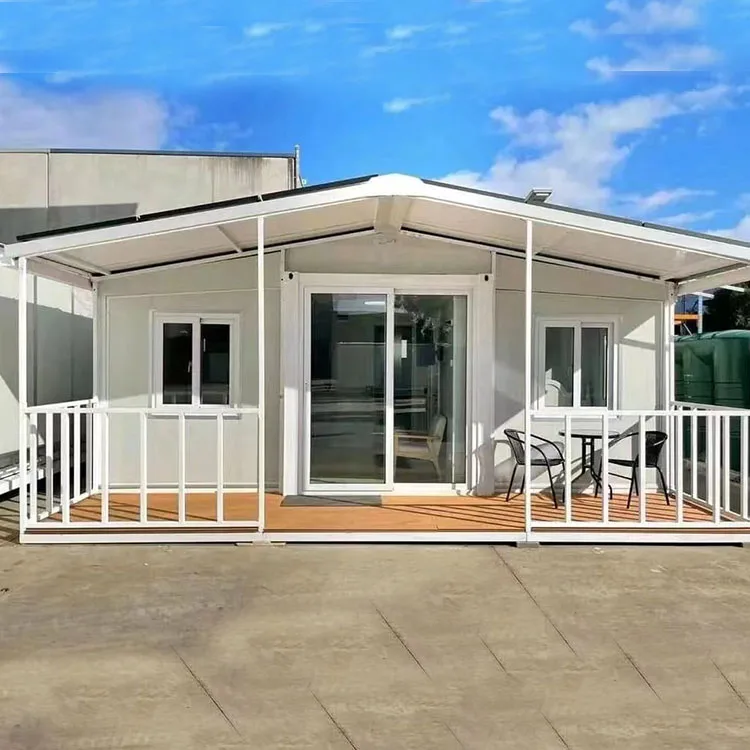 New Design Chinese  Best Steel Structure Expandable Containers House 2 Pthprefab Australia Expandable Container House