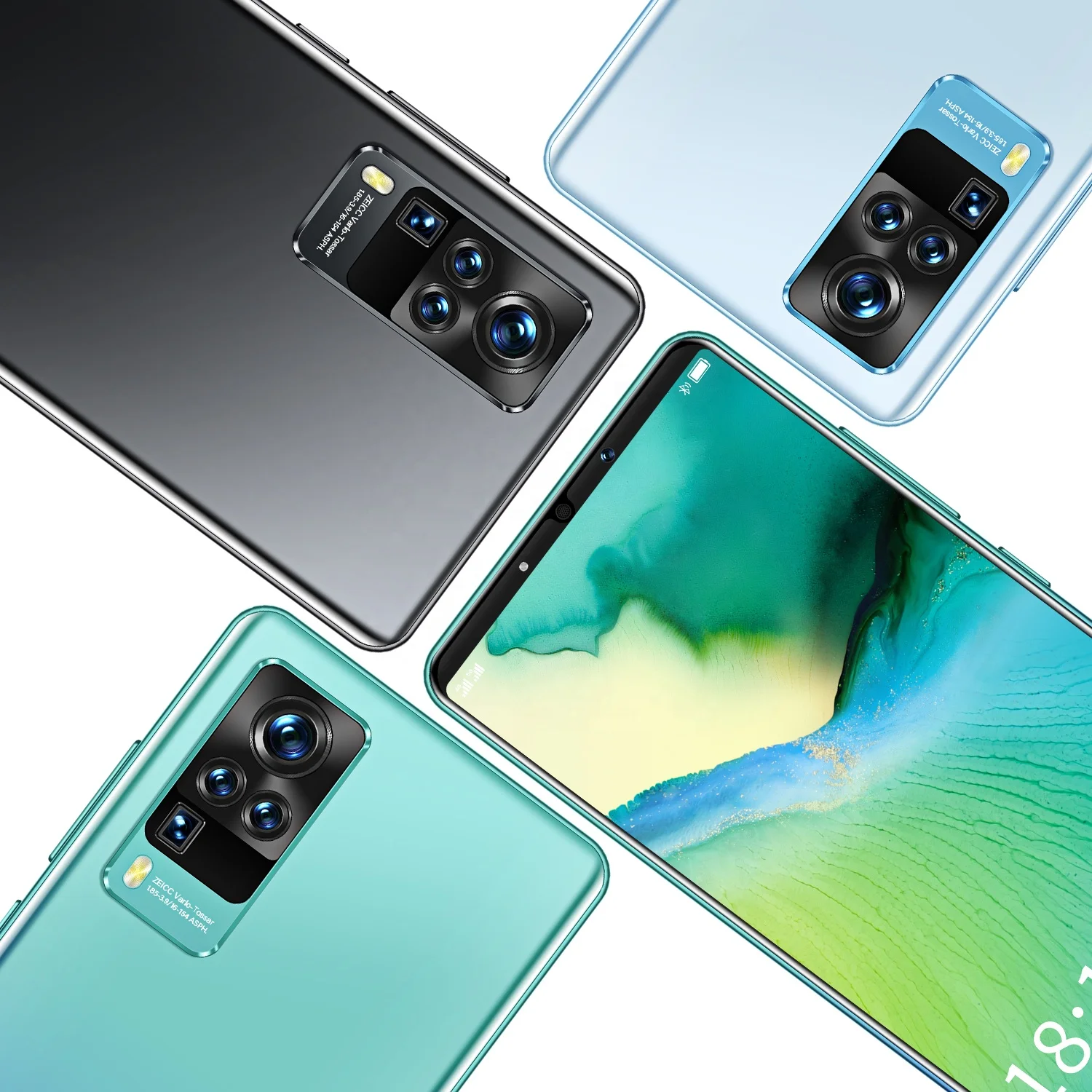 Cheap X60 Pro+ Smartphone 12GB+512GB MTK6889 Android Phone 6.1 inch H-D Screen 5200mAh Battery Dual SIM Mobile Gaming Phone