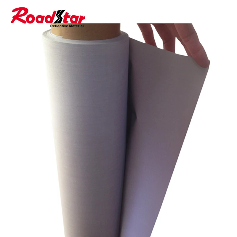 With Edge 1.4meters reflective fabric for project screen review