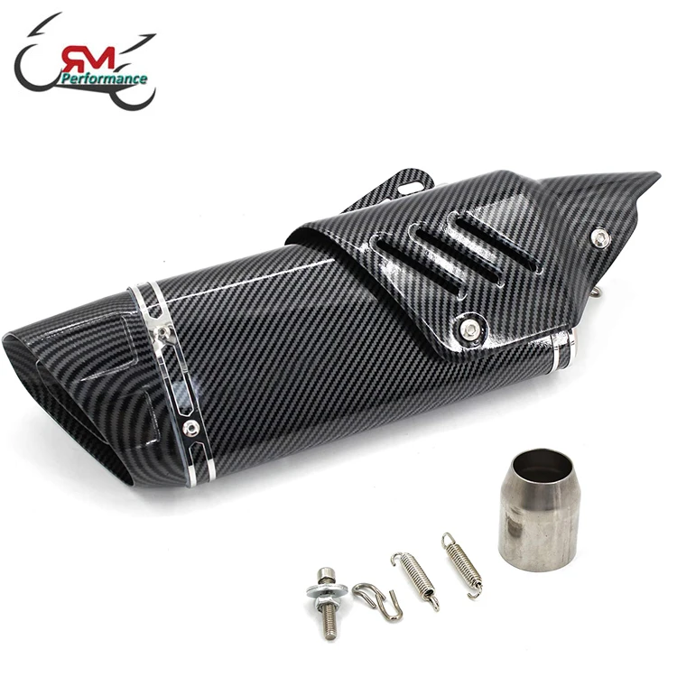 Exhaust Motorcycle Pipe For Akrapovic Echappement Escape Moto Modified Universal For YAMAHA R15 R6 R3 Duke 390