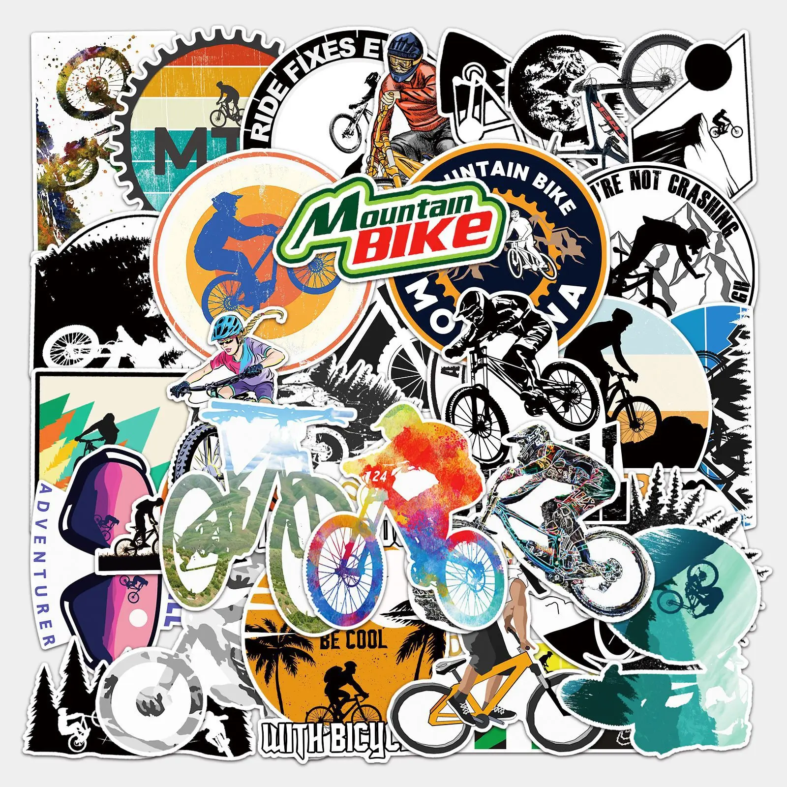 Newest Durable Graffiti Vinyl Stickers Stickers For Motorcycle Bicycle Decal Vinyl Sticker