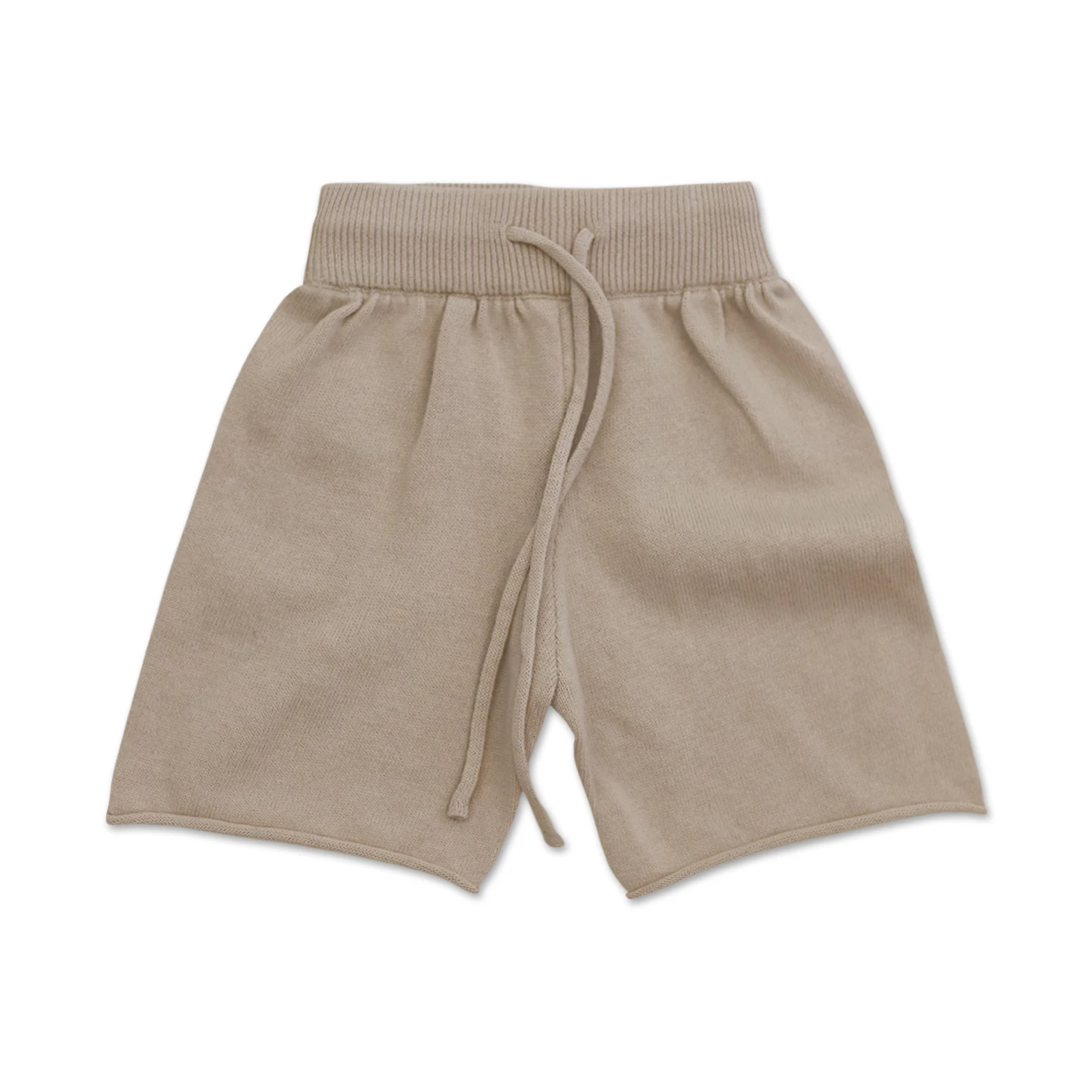 kids Knitted short sleeves pullover Baby Overalls Knitted T-shirt shorts Merino Wool Knit clothing Newborn Clothes For Baby