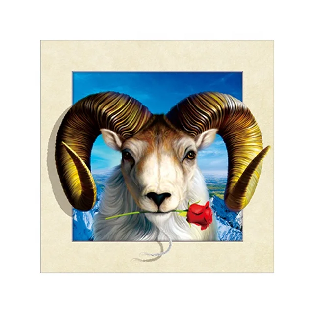 
16x16 inches 5D lenticular pictures for home decoration 