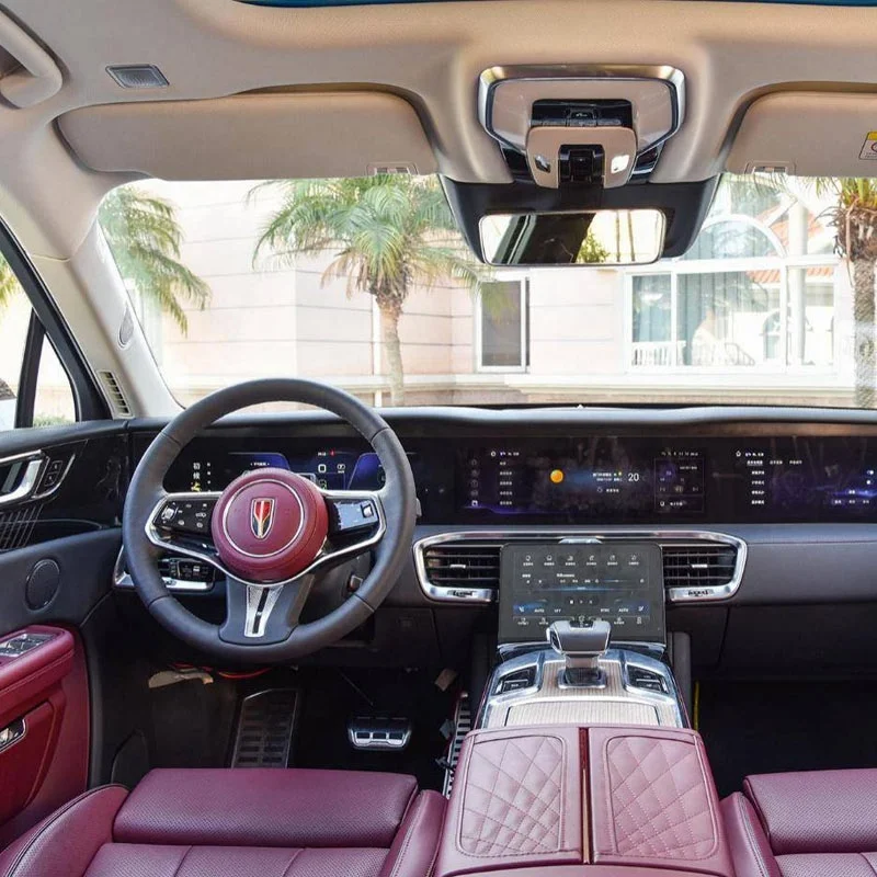 High Quality Luxury Suv Hongqi E-HS9 2023 New Energy Vehicle Car 460km 510km Hongqi EHS9 Ev Auto Vehicles