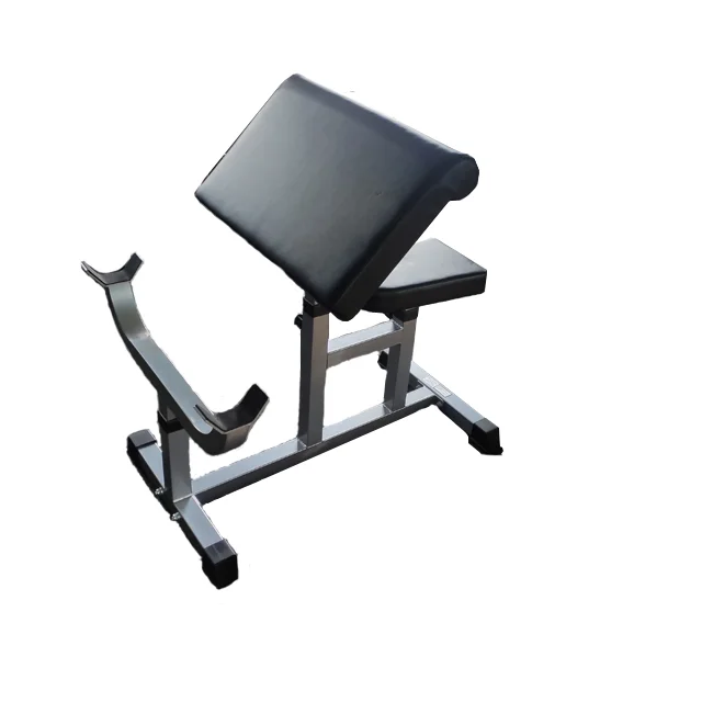 High Quality Professional Fitness Equipment Seated Preacher Arm Curl Bench