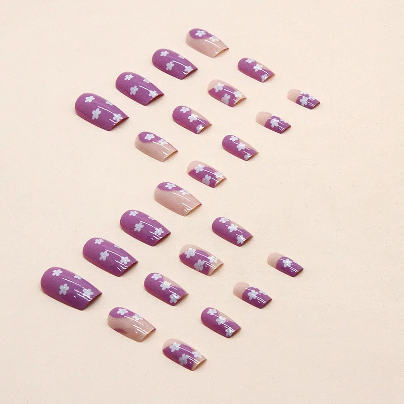 Handmade Luxury Artificial Fingernails And Toe Nails Set Private Label Acrylic Finger And Toe Press On Nails Kit