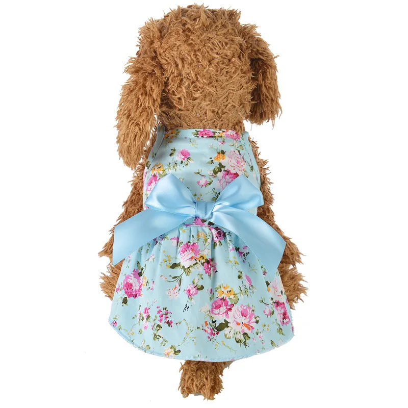Designer New Products Wholesale Luxury Summer Cat Dog Cute Dress Pet Clothes dog clothing