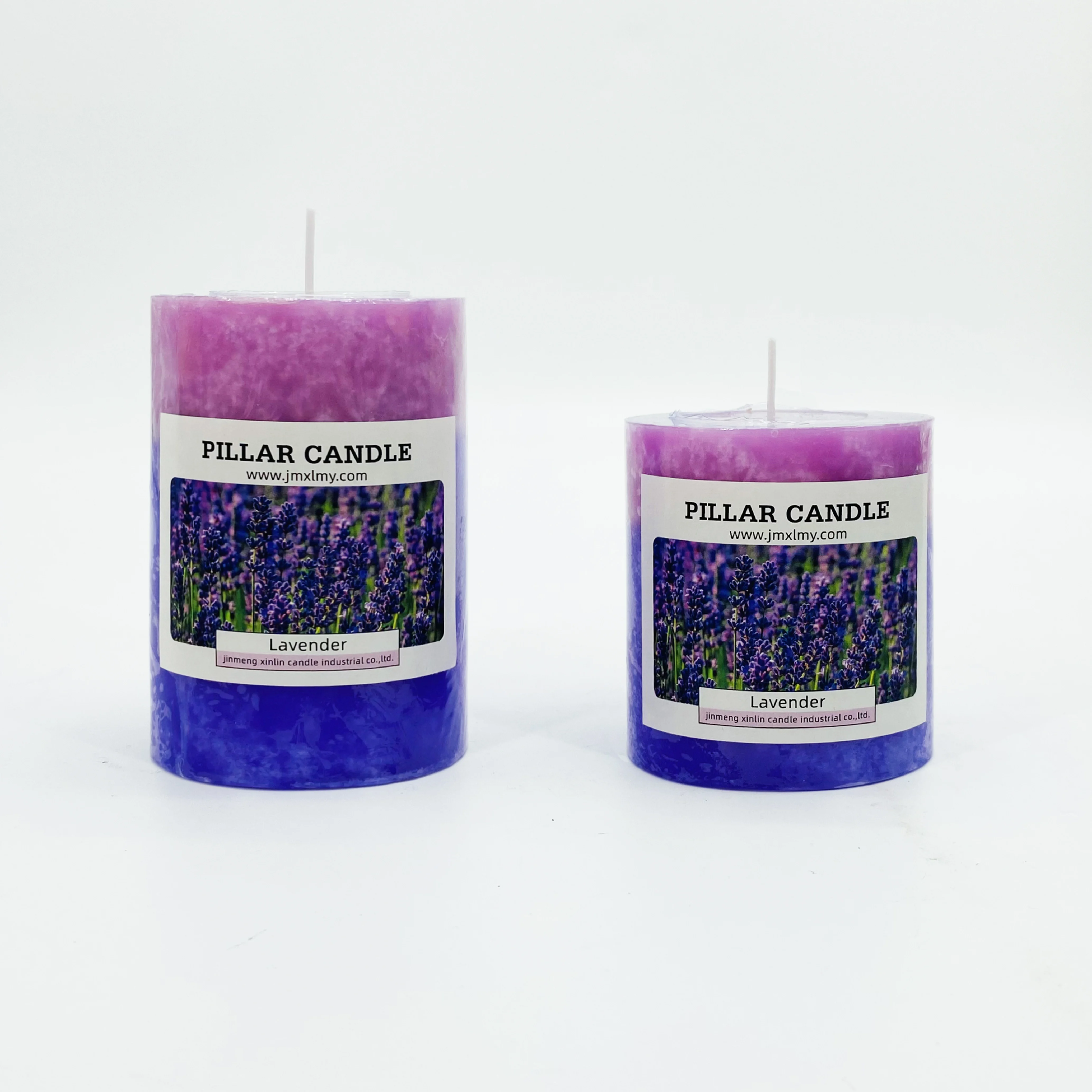 Surprising  Low Price Flat Top Snowflake Pillar Candle for Wedding and Home Decor