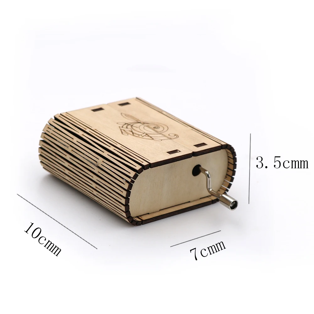 Happy Birthday Music Box Hand Made Wooden Music Box