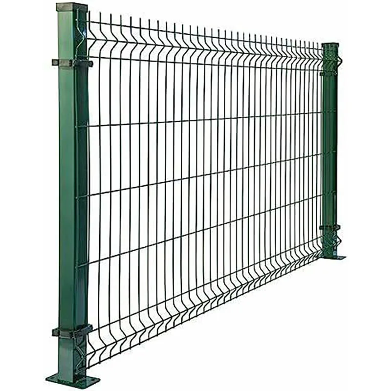 Yuchen Metal 3D V Triangular Bend Electric Welding Arc Fence Panel Hot-Dip Galvanized Steel PVC Coating 3D Wire Barrier