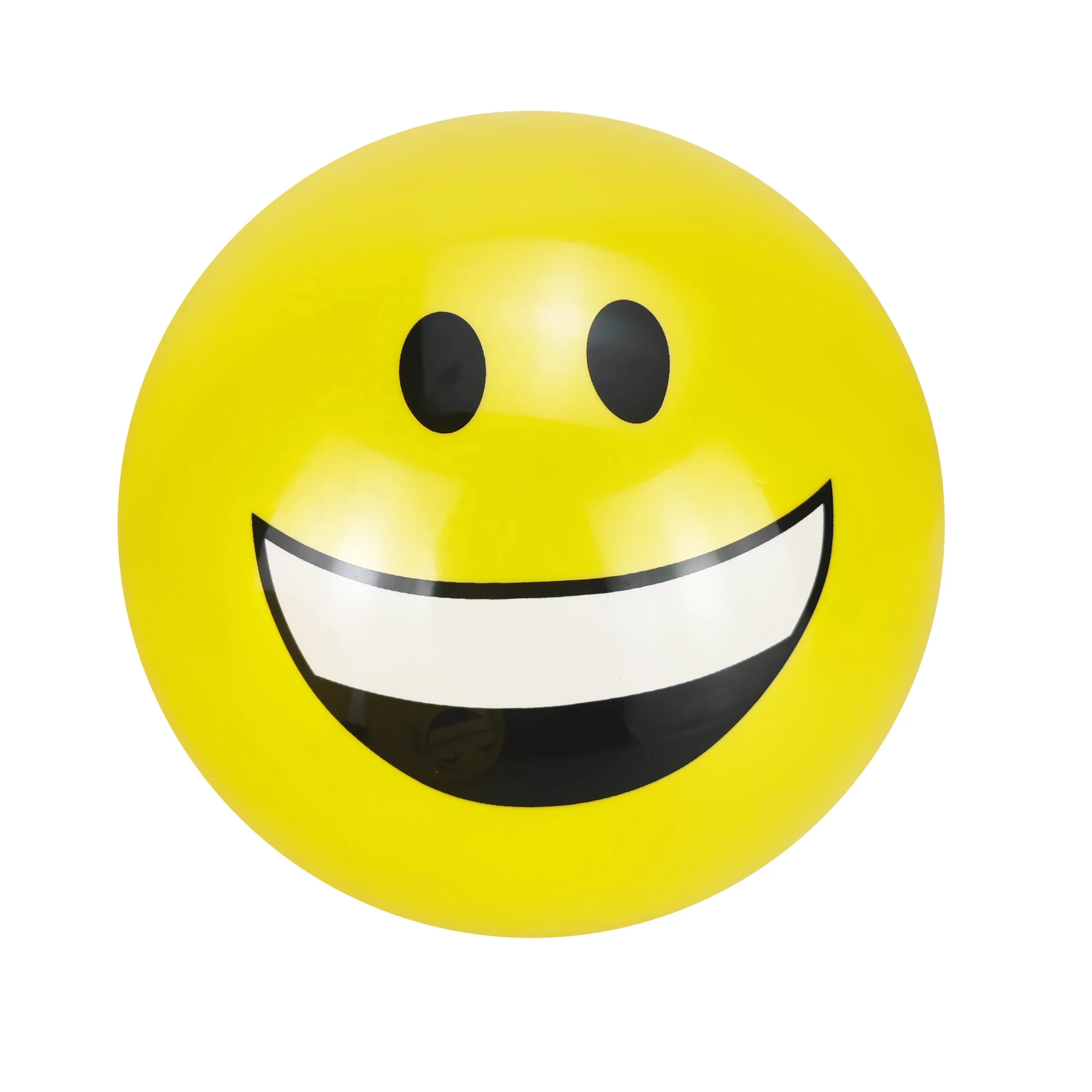 Smile face  PVC Inflatable Bouncing toy ball for Toddlers