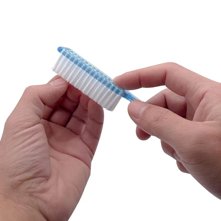 Handle Grip Nail Brush Fingernail Scrub Brush Hand Cleaning Brushes Soft Stiff Bristles Scrubber Manicure Tools for Toes