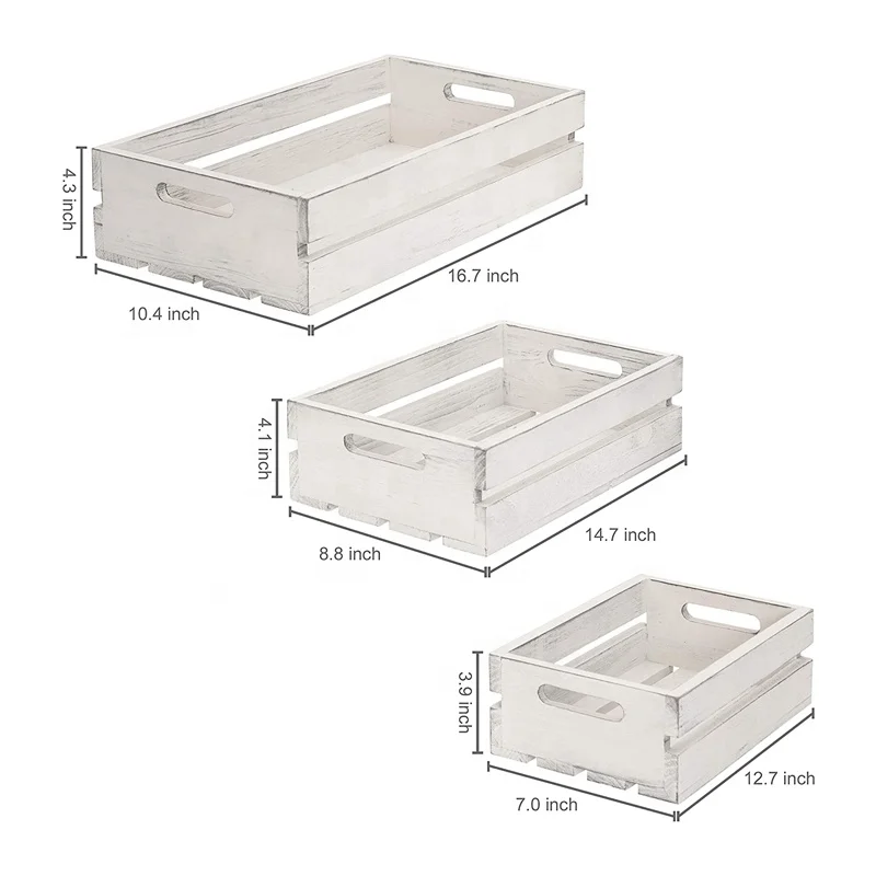 Wholesale Cheap Price Wooden Arts Crafts Crates Bear Holder Home Wooden Boxes Set Storage