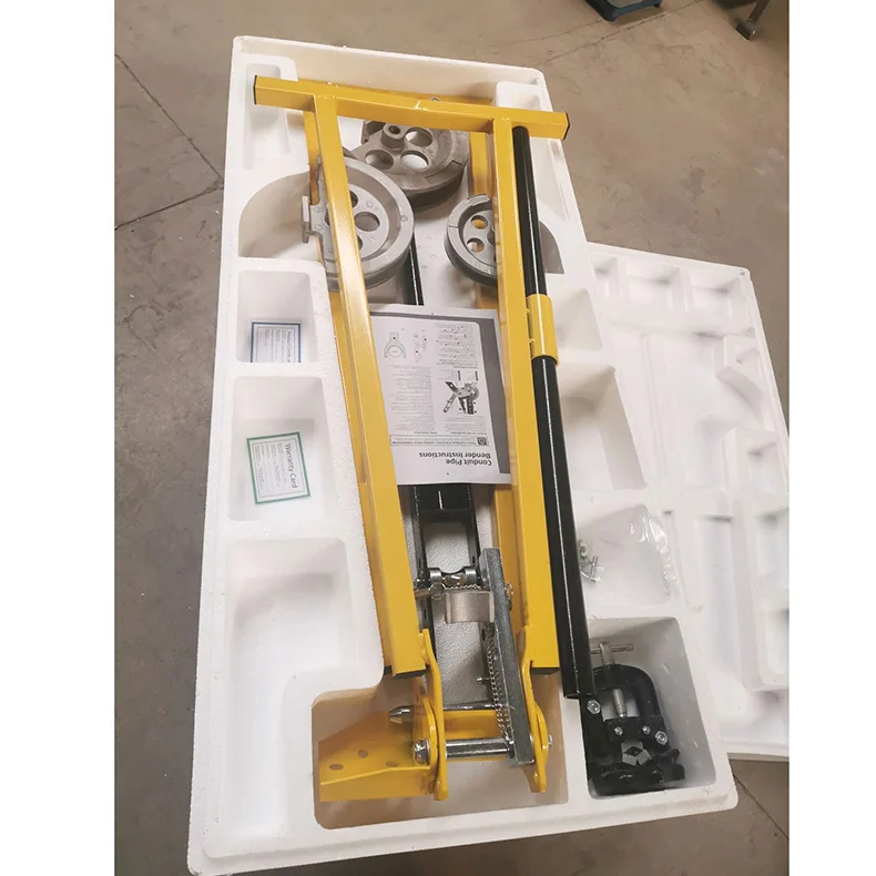 manual Galvanized steel conduit bender for bending tube