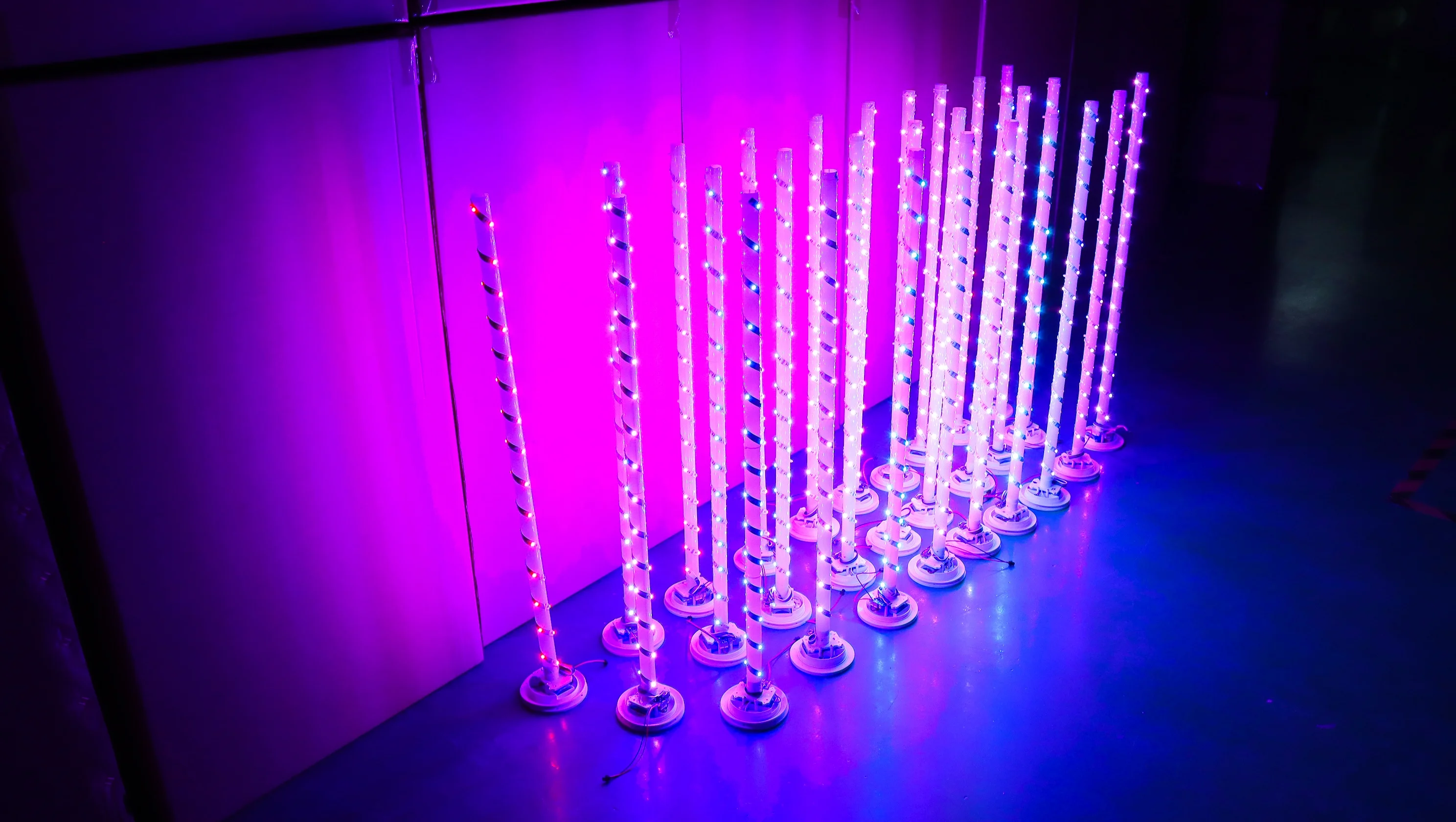 New Party Light Spare Part 16 Colors Change Remote Control Led Tube Light  for Led Cocktail table