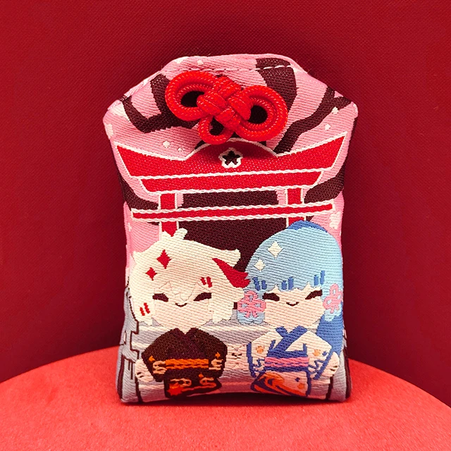 Lucky bag Prayer amulet oMaMori Pray Fortune Beauty Health Safety Couple Gifts