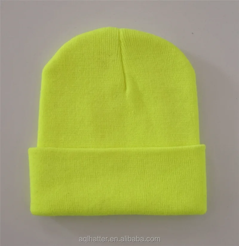 wholesale cheap plain beanies blank knitted 100% acrylic unisex designer winter beanie cap hat for men and women