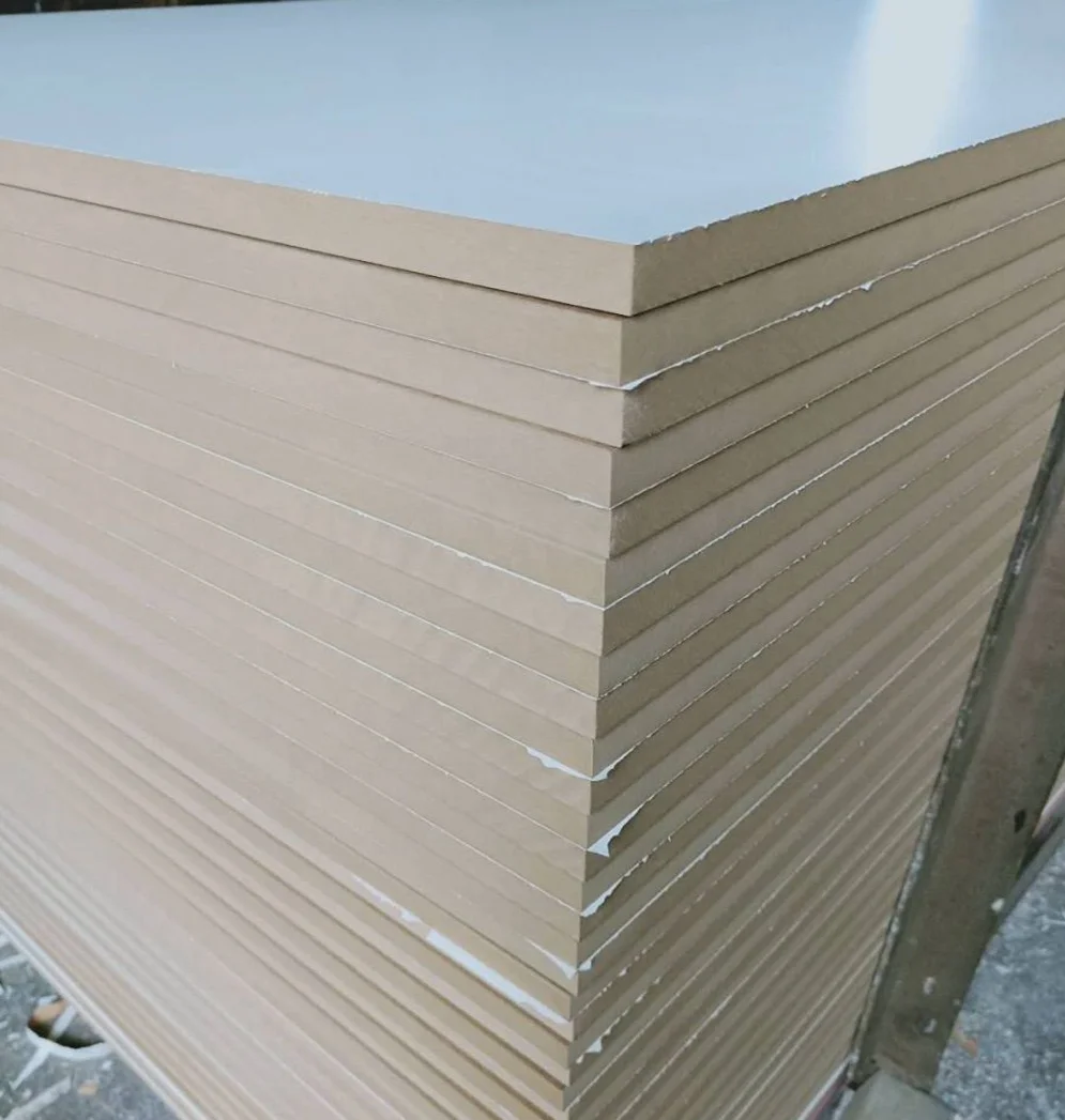 19mm white laminated melamine mdf board