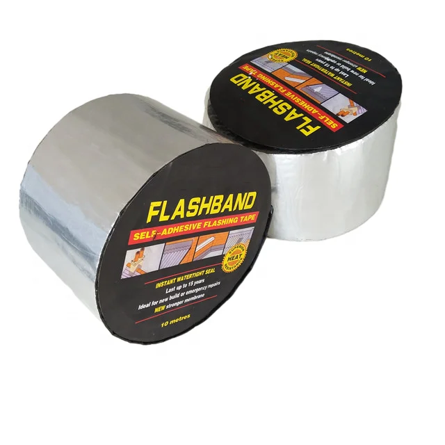 Asphalt Waterproof Roofing Tape Bitumen Flashing Material Construction Waterproofing Tape for Leak Repair