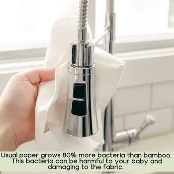 100% органическое бамбуковое полотенце, 20 рулонов, 100% бамбуковое волокно, Кухонное Дешевое полотенце для посуды