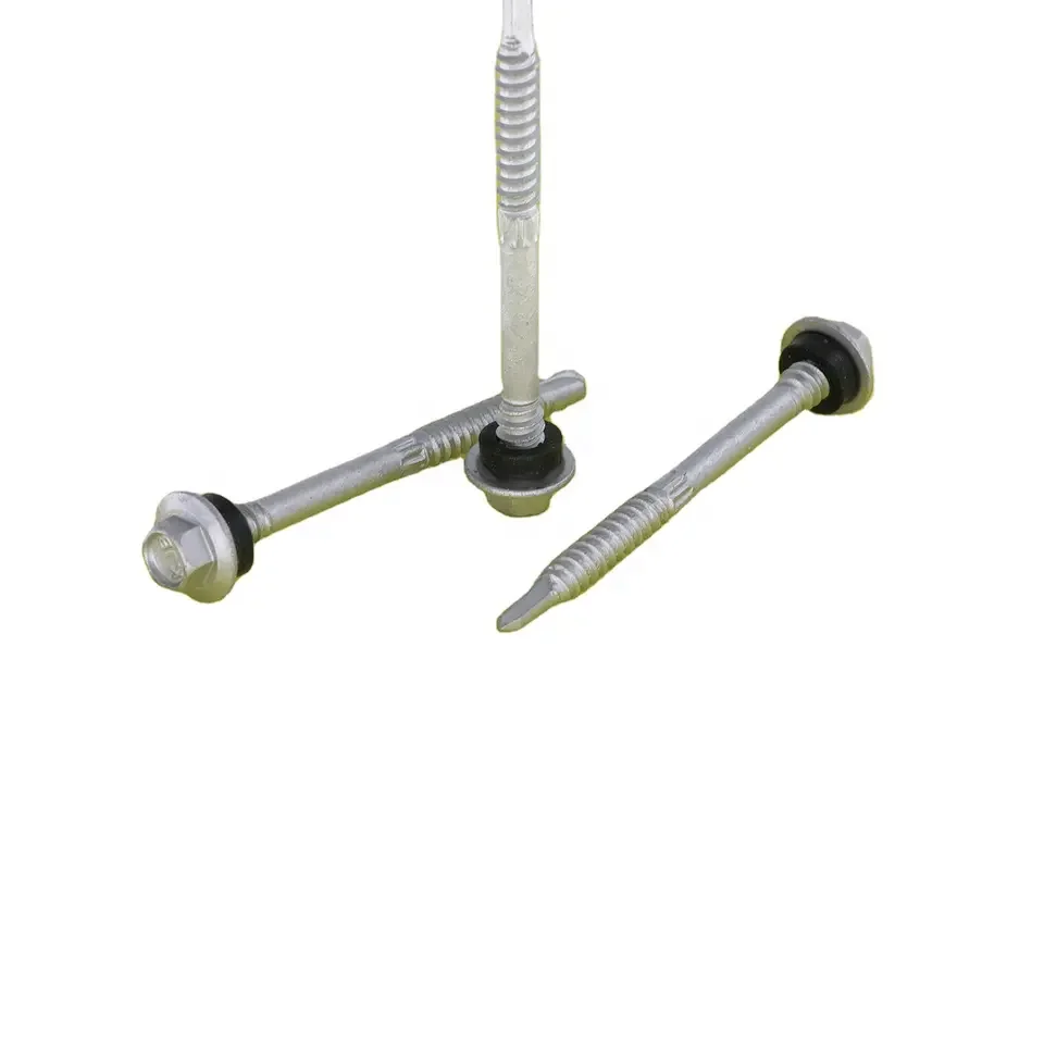 Бесплатная проба шестиугольная большая шайба двойной накатной дрель винт