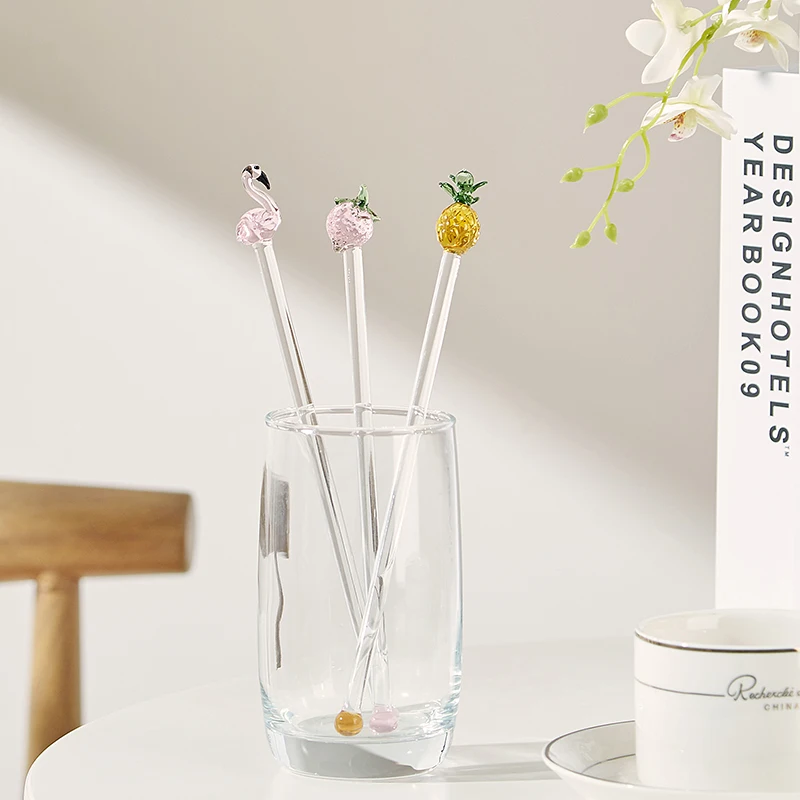 Shaker Mixer Drink Juice Stirring Rod Clear Items Acrylic Glass Stirrer For Batch Cocktails Large Stirrer