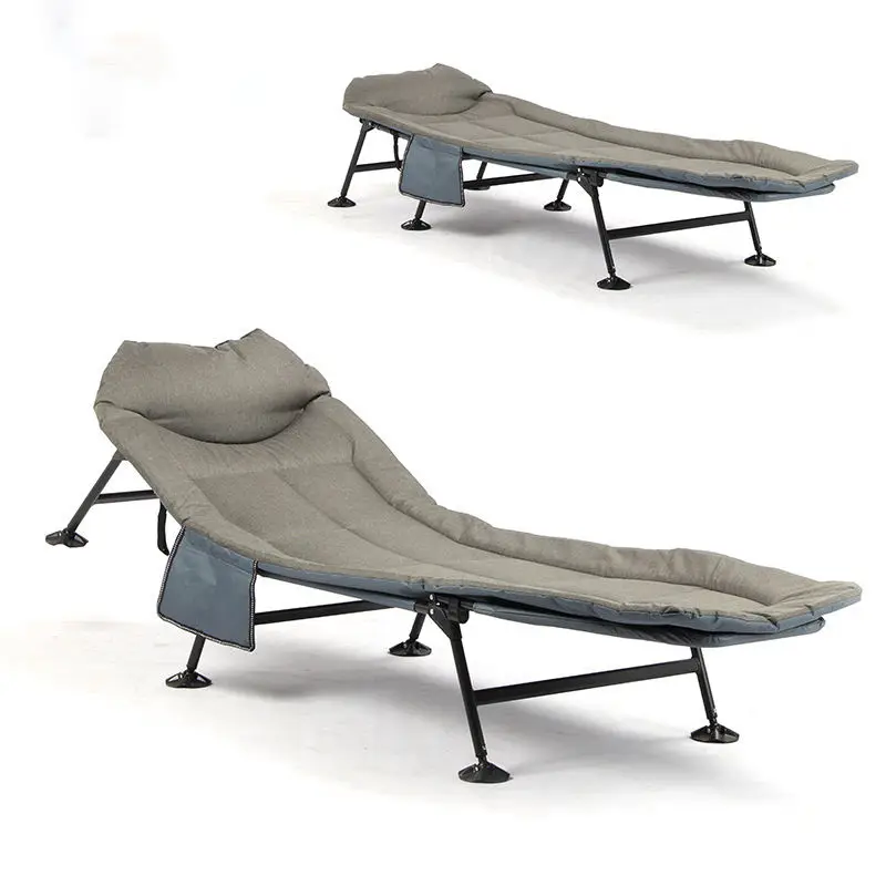 DrunkenXp Adjustable Outdoor Travel Garden Camping Cot Single Luxury Folding Bed Multifunctional Folding Sofa Bed