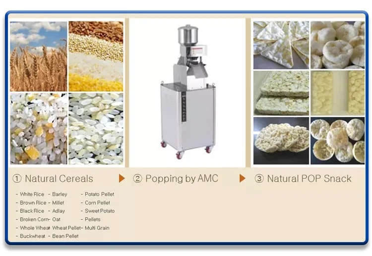 Rice Pop Cake Machine