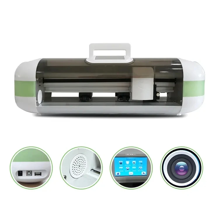 High Quality  Film Cutting Machine A3 Mini Cutter Plotter with Contour for Cutting Sticker Heat Transfer Vinyl
