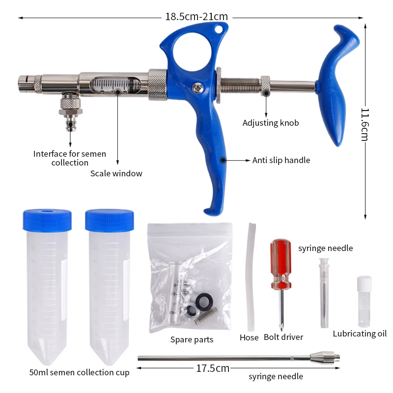 Rabbit Artificial Insemination Gun Rabbit Continuous Insemination Apparatus Rabbit Insemination Gun