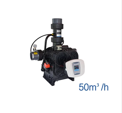 Ceramic Disk LED Automatic Water Softener Valve DN80  F96A3 with Meter Type uvc water sterilizer with 30 lpm water flow rate