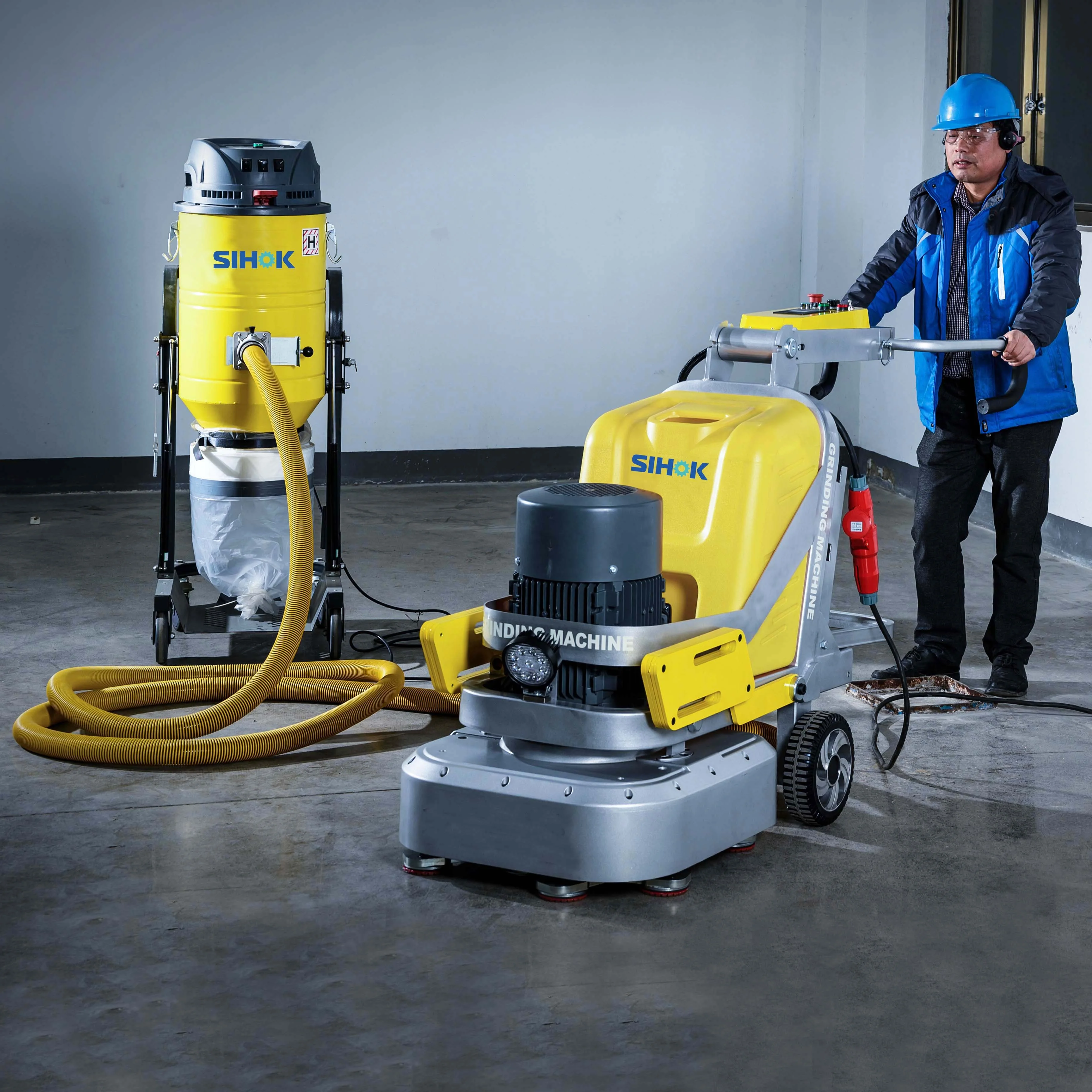 Wholesale SHCG-600 580mm concrete floor grinder machine terrazz floor polisher 220v 380v 7.5kw floor grinding machine
