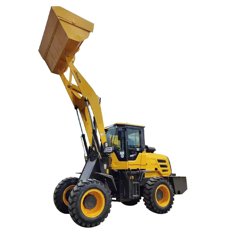 Mini Small Front End Loader 800Kg 1Ton 1.5Ton 1.8Ton 2Ton  3Ton 4Ton 5Ton Compact Wheel Loader With Cab