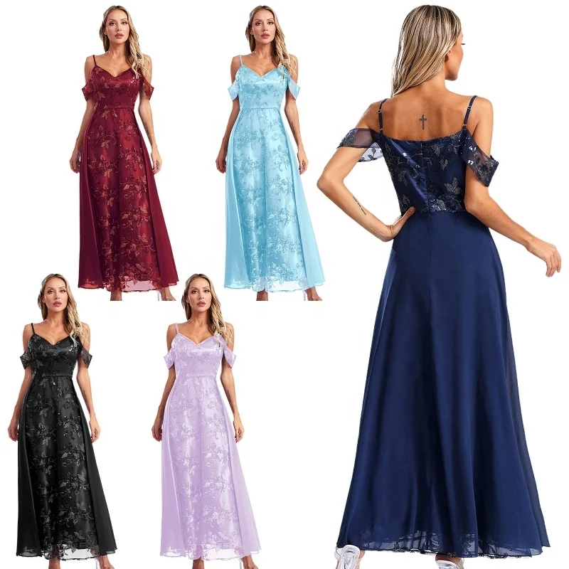 Vestido De Gala Woman Prom Luxury Pageant Elegant Long Dress Women Evening Latest Dinner Wedding Gown Bridesmaid Dresses