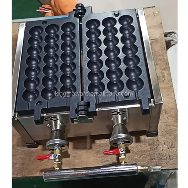 Тип газа LPG вафельный шар taiyaki Форма для выпекания мяч вафельница шампур машина с CE