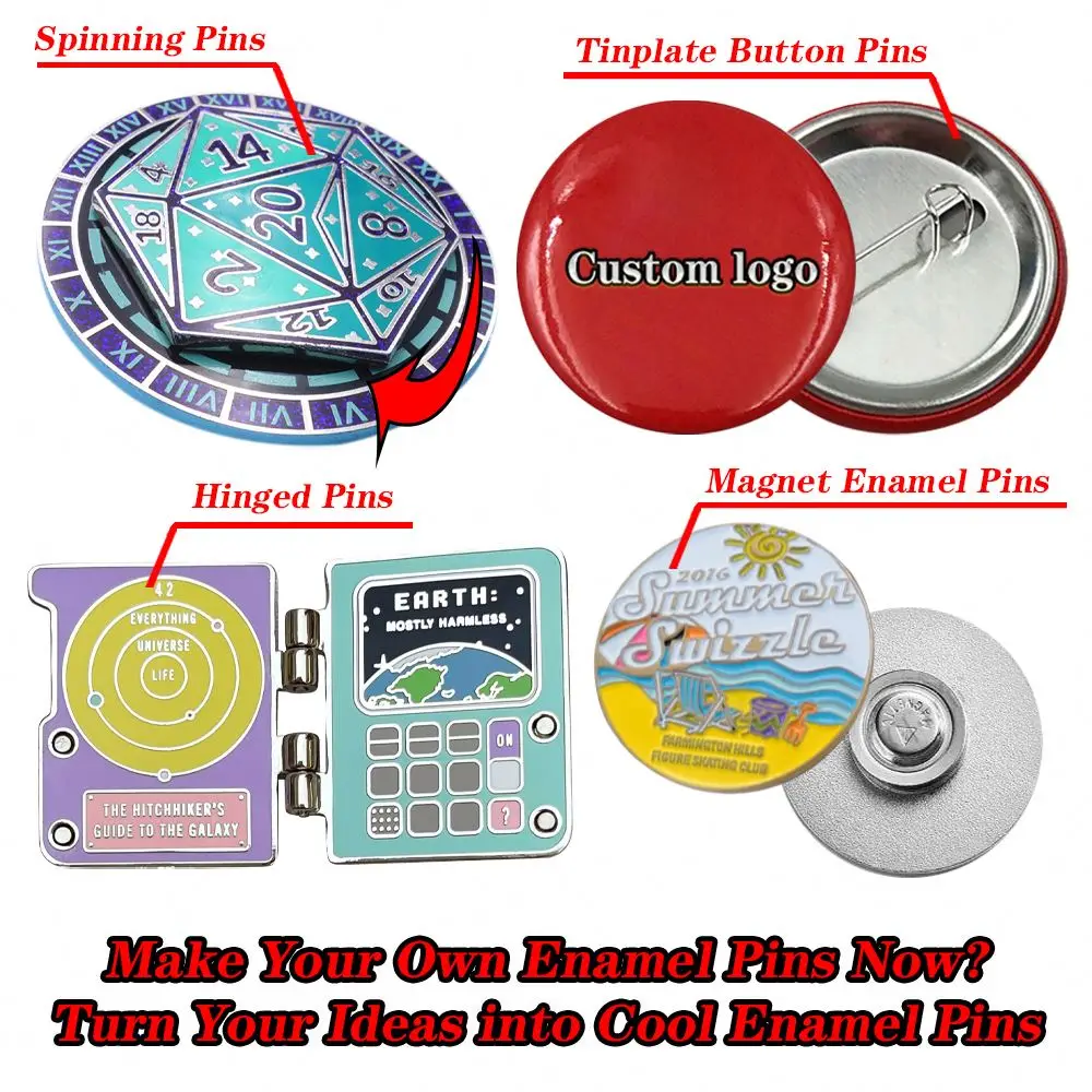 Manufacturer cute Kawaii cartoon anime metal lapel pin badge custom rhinestones soft enamel pins