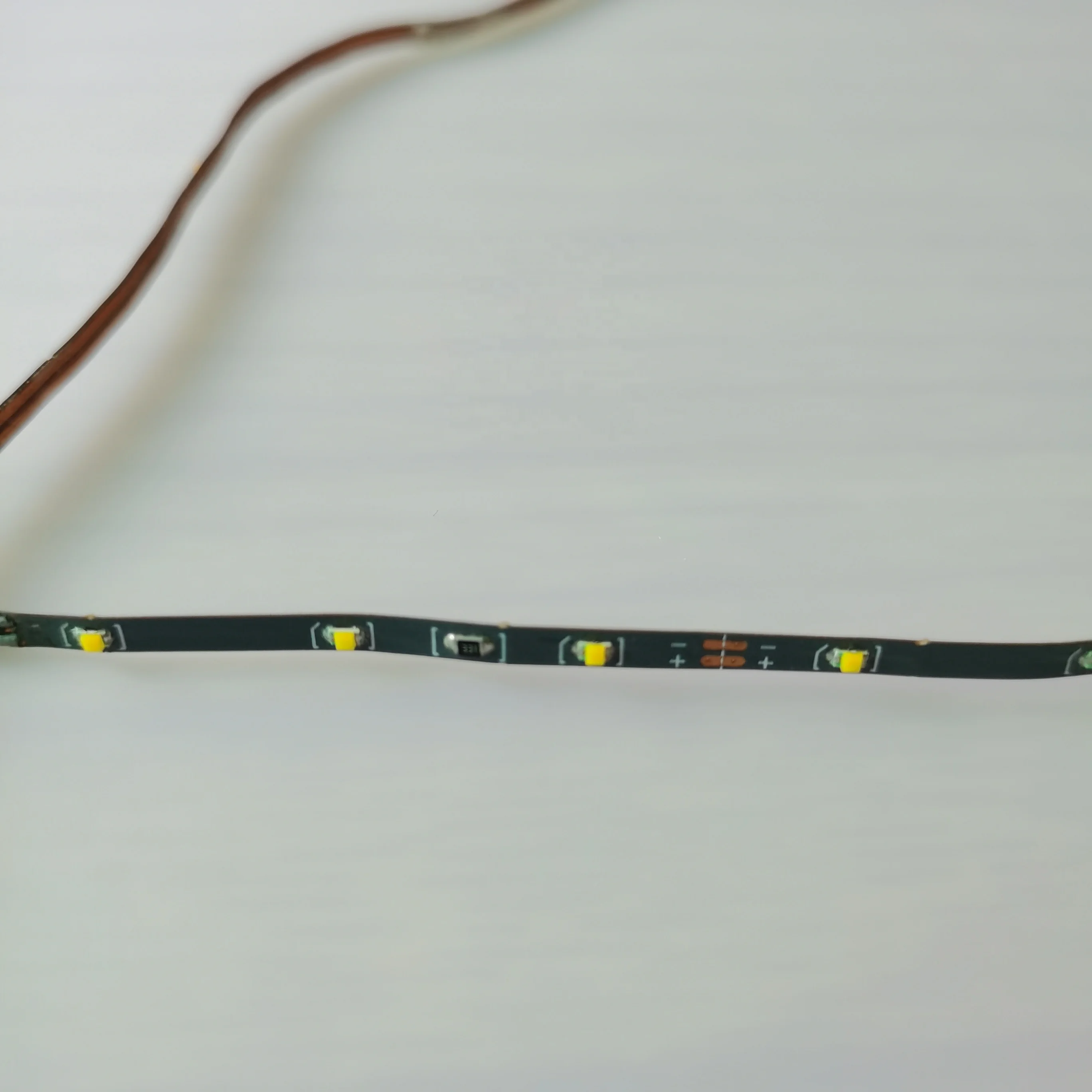 Ультратонкая гибкая светодиодная лента 2 мм 3 мм Pcb 60 светодиодов/м водонепроницаемая/неводонепроницаемая Smd 0603