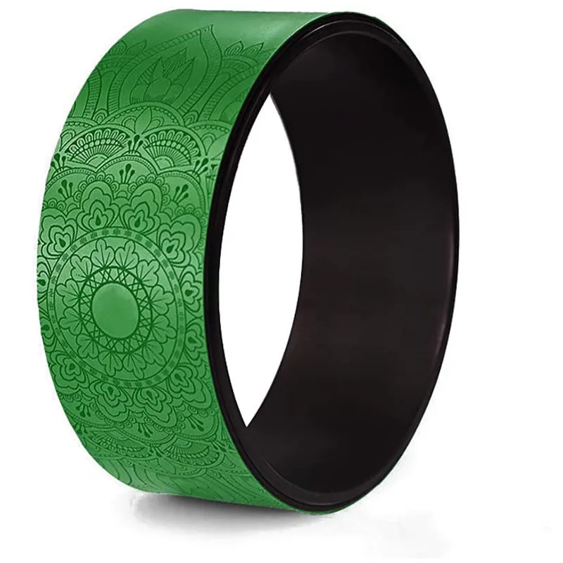 Fitness Wheel Health And Environmental Protection Anti-Skid,Comfortable Super Beautiful Carving Pilates yoga wheel