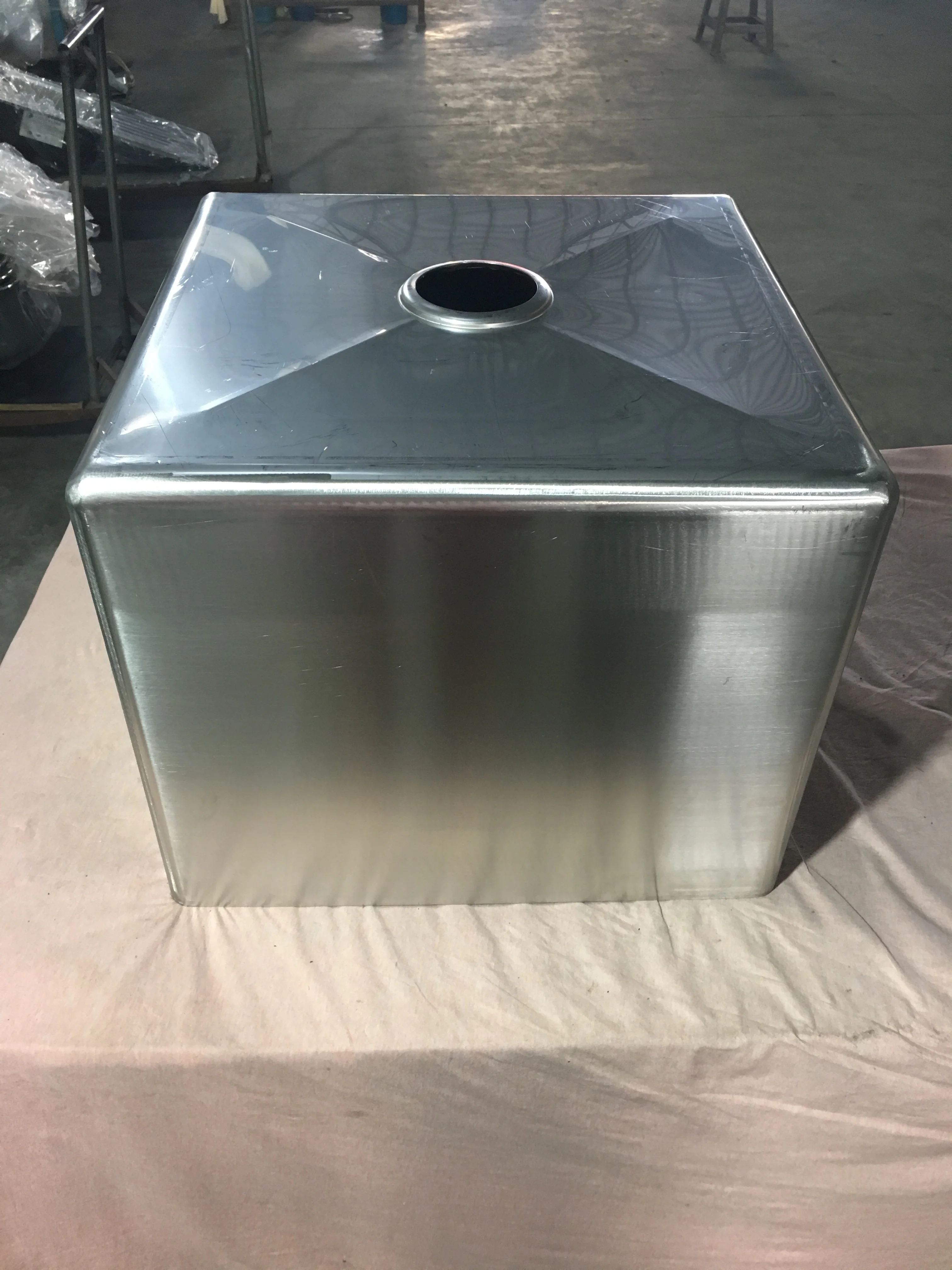 Сливная доска из нержавеющей стали, двойная чаша, квадратная кухонная раковина