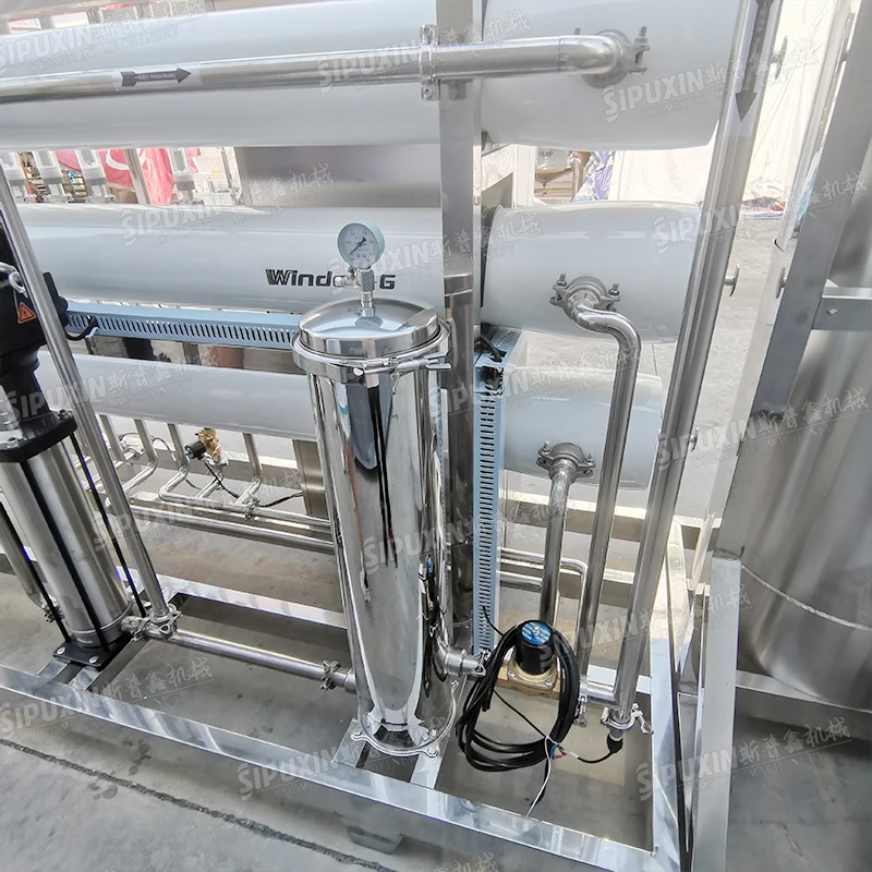 SPX New  2 stage water filter RO plant water treatment