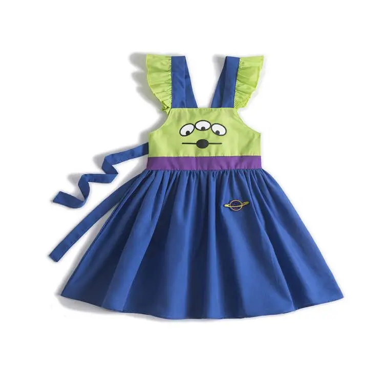 
Princess dresses for girls 5 to 10 years princess dresses elsa Toy story Alein costume kids-clothing-wholesale cowgirl cow boy 