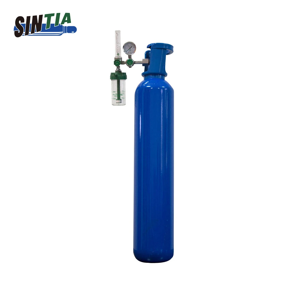 Factory Direct Supply 8 Liter Oxygen Gas Cylinder 150 Bar Oxygen Cylinder