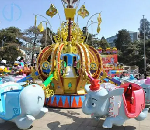 Flying elephant rides, Amusement park recreation equipment for sale