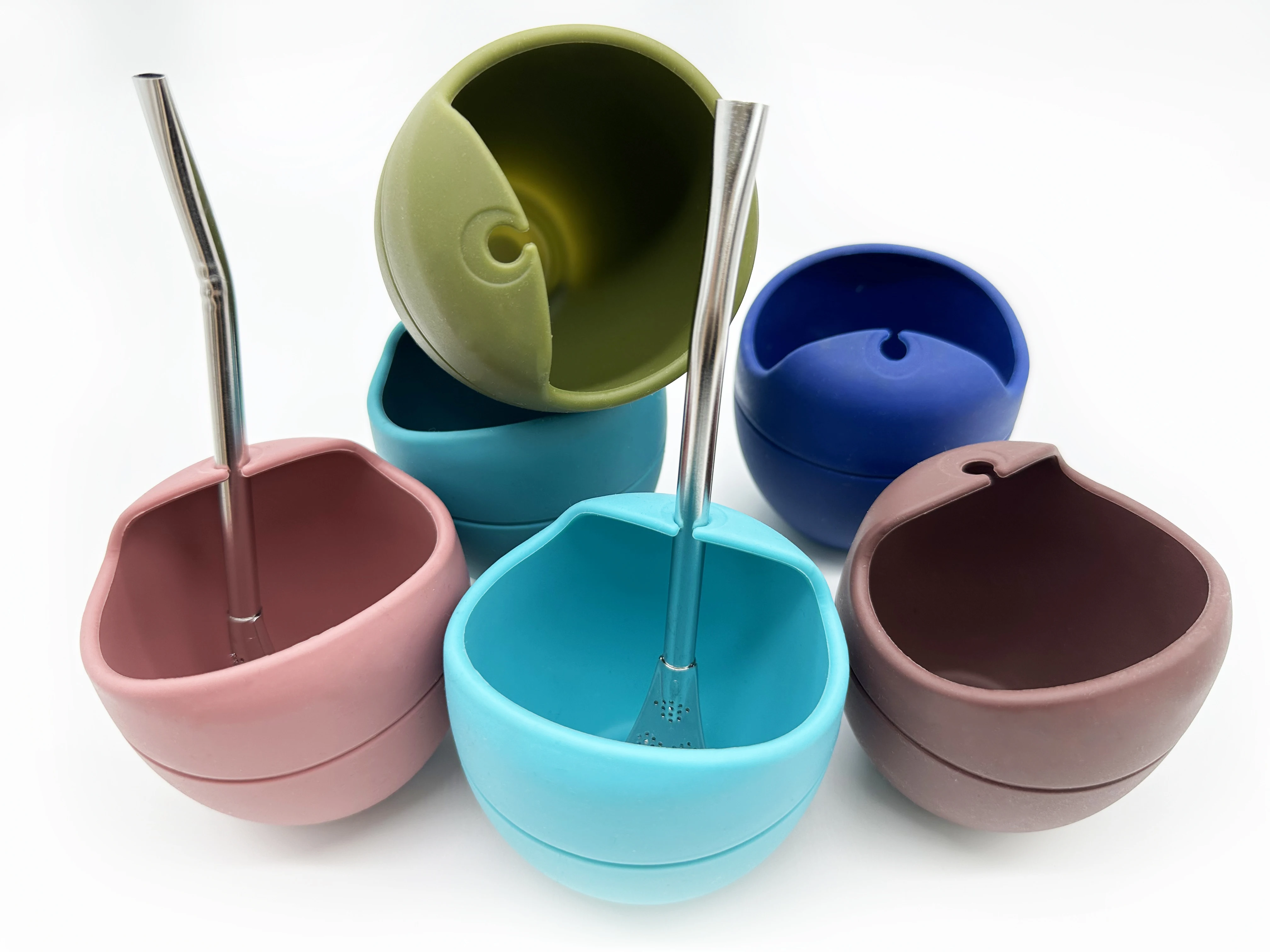 Заводская оптовая продажа чайная чашка yerba mate с соломой. Тыква йерба мате