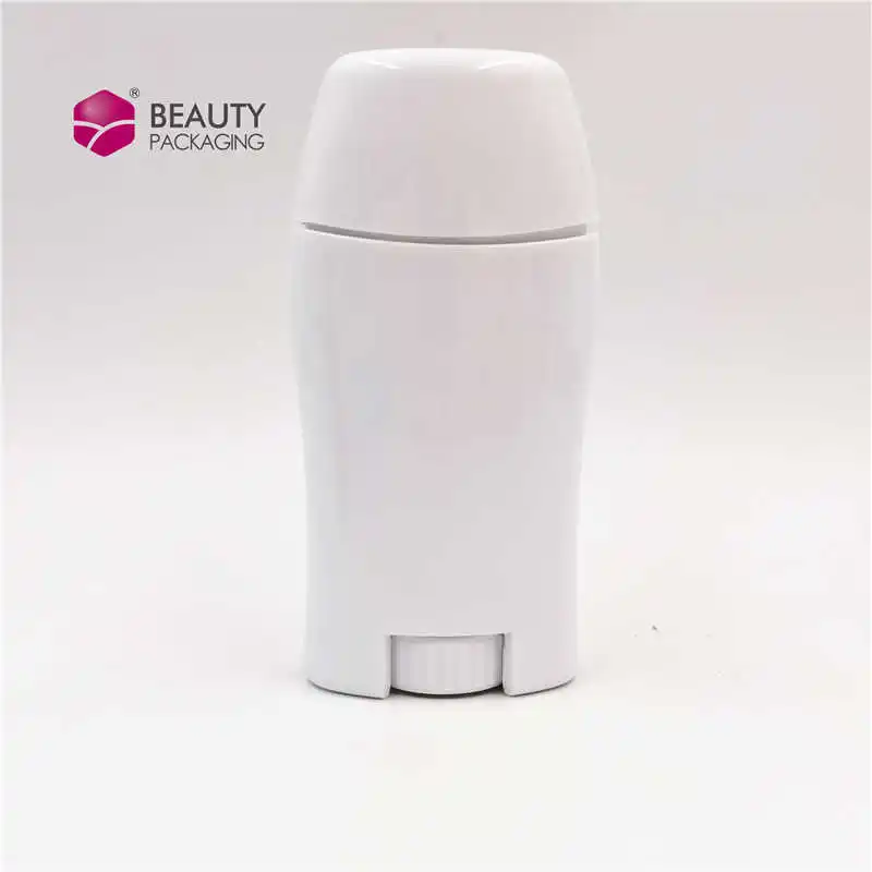 50g 1.76oz Empty Plastic PP Top Filling Twist up Gel Cream Deodorant Stick Tube Insert With Small or Long Hole