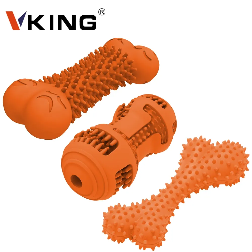 Производители Vking, Прочные мягкие жевательные игрушки из натурального каучука для собак