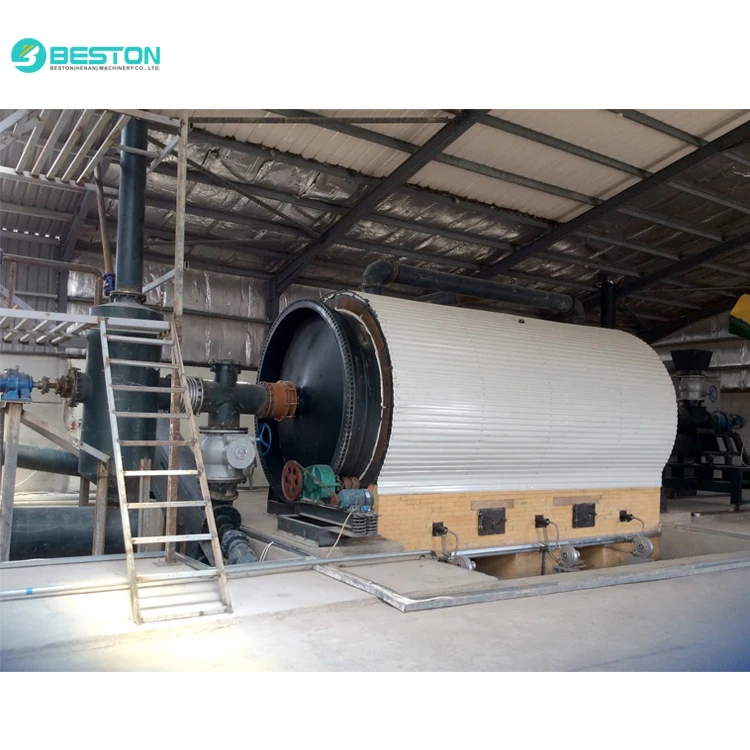 Beston Group with CE certified Pyrolysis Machinery for Waste Plastic to fuel Oil