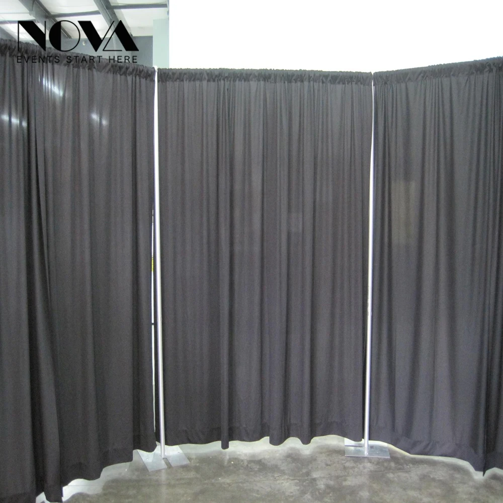 Wedding backdrop curtains stand pipe drapes for tent